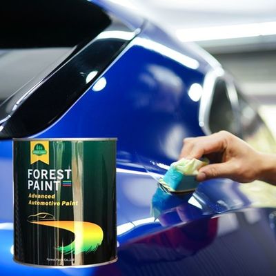 Free Samples Fast Delivery High Gloss Metallic Blue Car Paint FPCP-223162