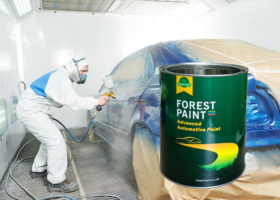 Purplish Red Pearl Old Car Paint Restoration , UV Resistant Clear Coat Automotive