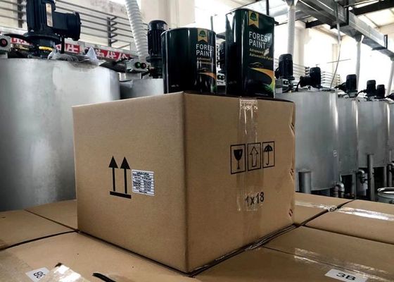 Uv Resistant Acrylic Clear Coat Car Paint ISO9001 With Excellent Fullness