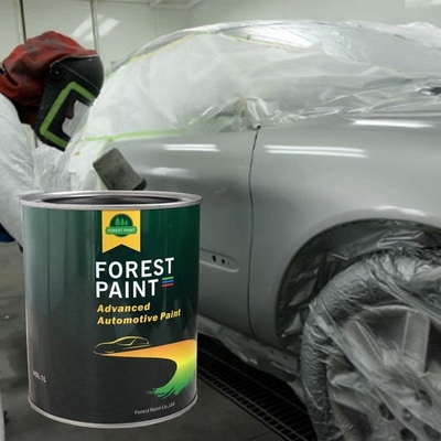 Green 1K Basecoat Paint Acrylic Paint For Car Repairing